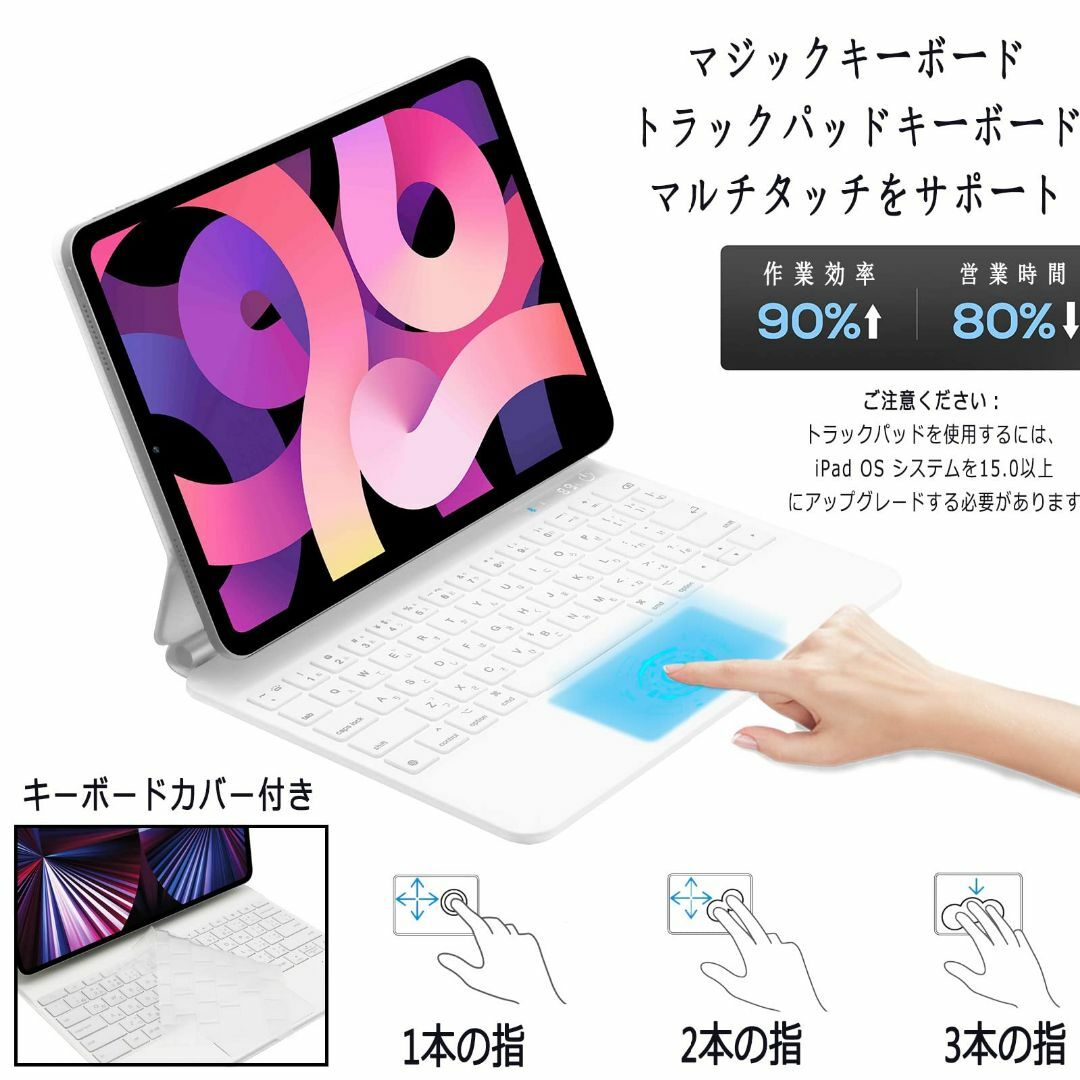 日本語マジックキーボード for Apple iPad Pro 11インチ Ai 3