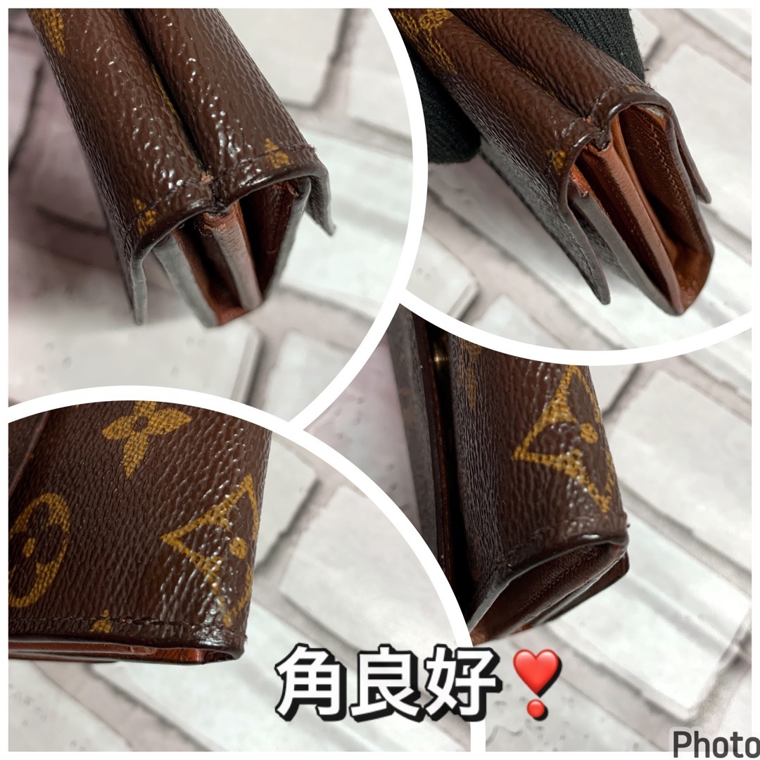 ⭐極美品⭐LOUIS VUITTON 折財布 ダブルホック