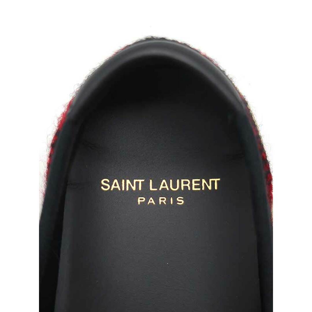 Saint Laurent(サンローラン)のSAINT LAURENT PARIS サンローラン パリ チェック柄スリッポンスニーカー チェック 37 レディースの靴/シューズ(スニーカー)の商品写真