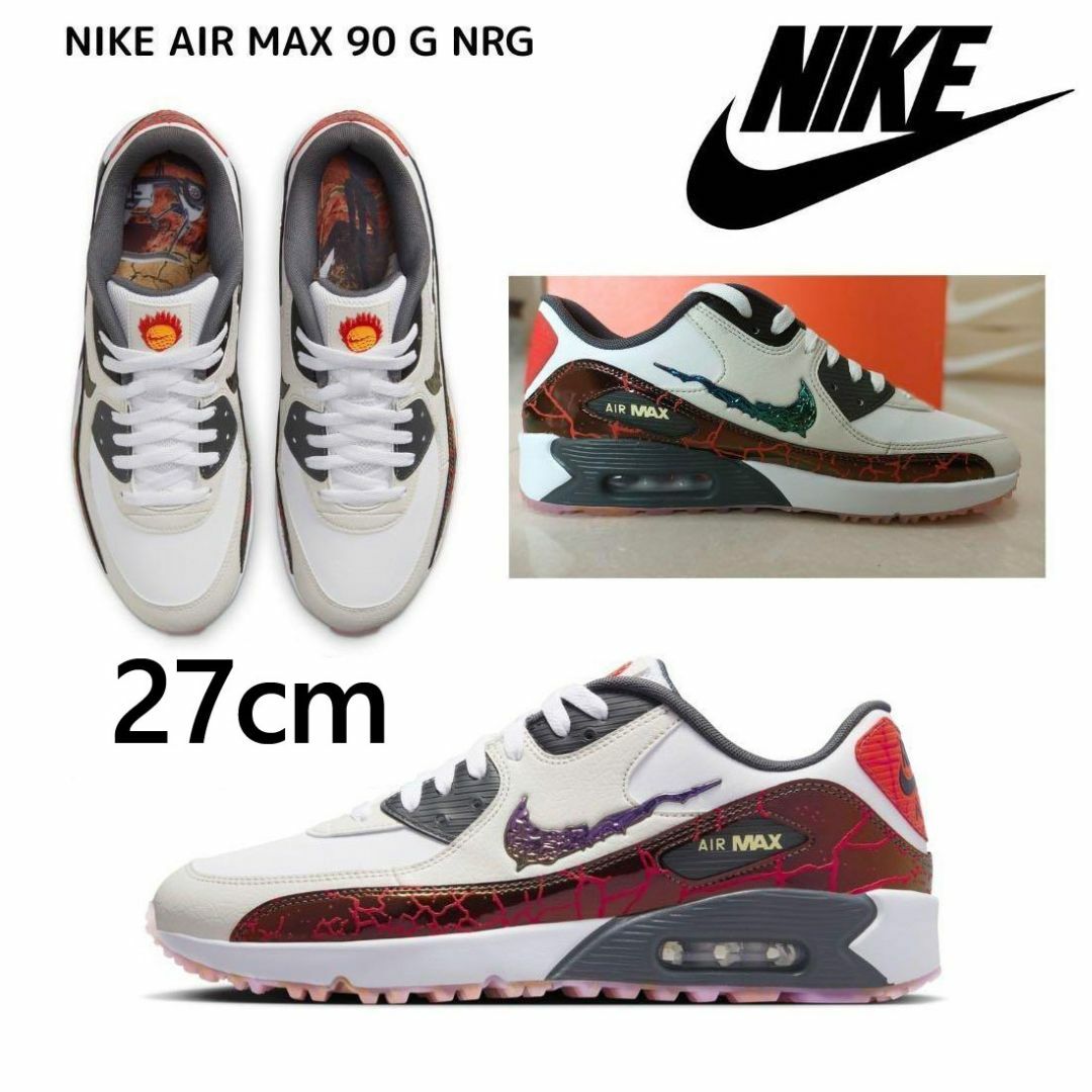 NIKE(ナイキ)の【新品】27㎝　ナイキ エアマックス 90 ゴルフ NRG スポーツ/アウトドアのゴルフ(シューズ)の商品写真