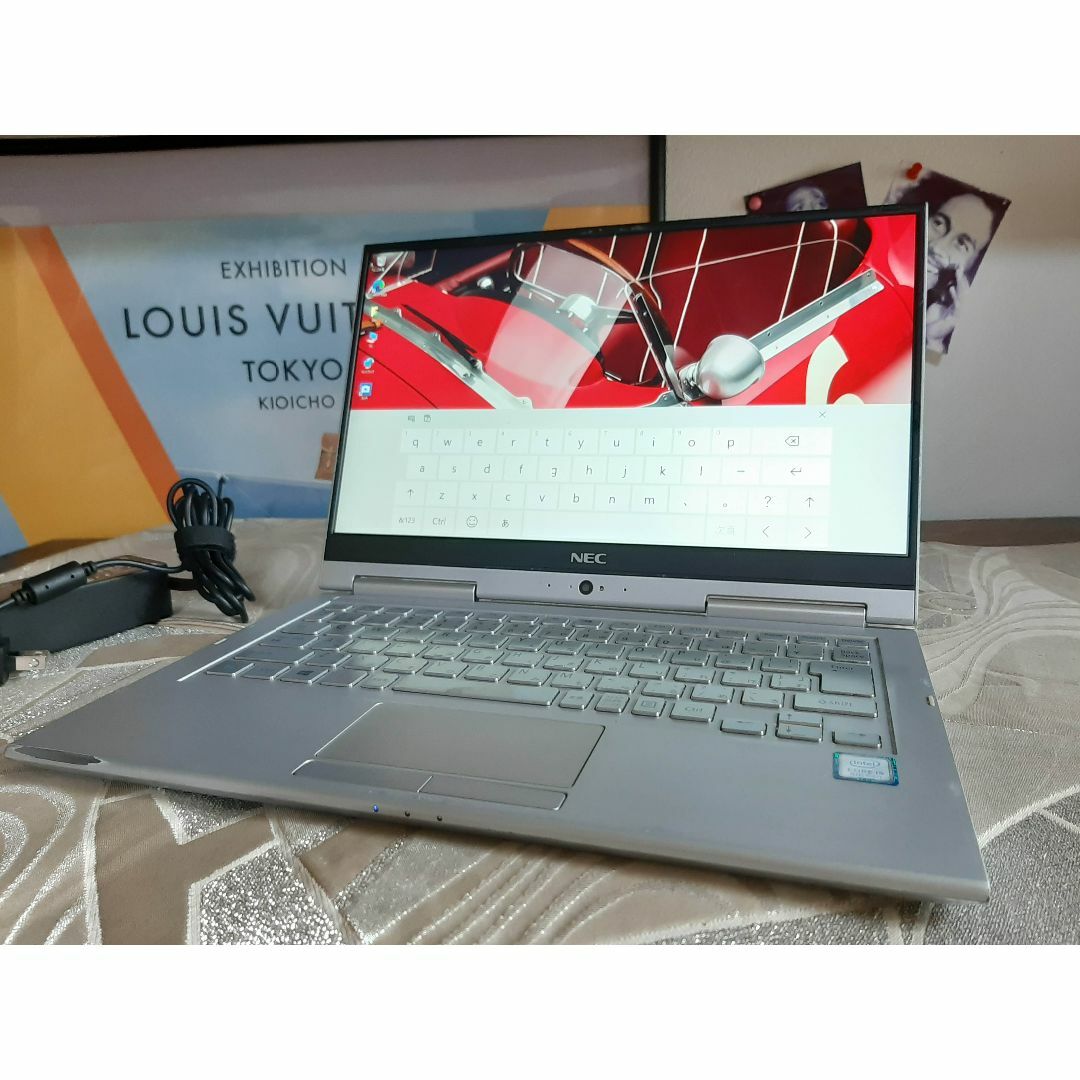 GV4 NEC タッチ液晶 8世代 i5 256G：SSD 8G FHD - ノートPC