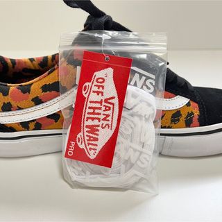 未使用☆VANS バンズ オールドスクールプロ レオパード ヒョウ柄 即購入OK-