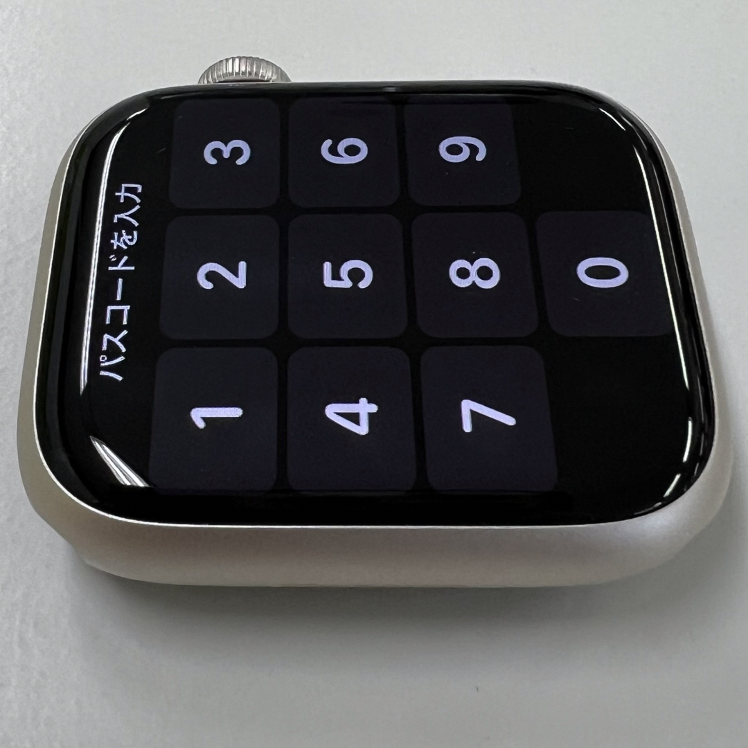 Apple Watch(アップルウォッチ)のAppleWatch Series 8 45mm GPSモデル スターライト レディースのファッション小物(腕時計)の商品写真