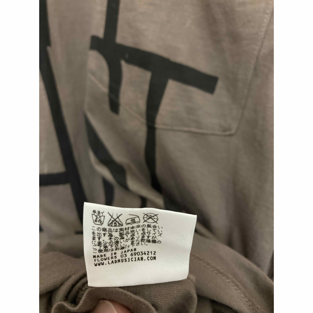 LAD MUSICIAN(ラッドミュージシャン)のLAD MUSICIAN ロングTシャツ メンズのトップス(Tシャツ/カットソー(七分/長袖))の商品写真