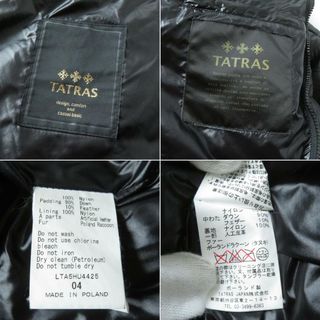 TATRAS - 美品☆正規品 タトラス LTA5HU4425 ラクーンファー・フード