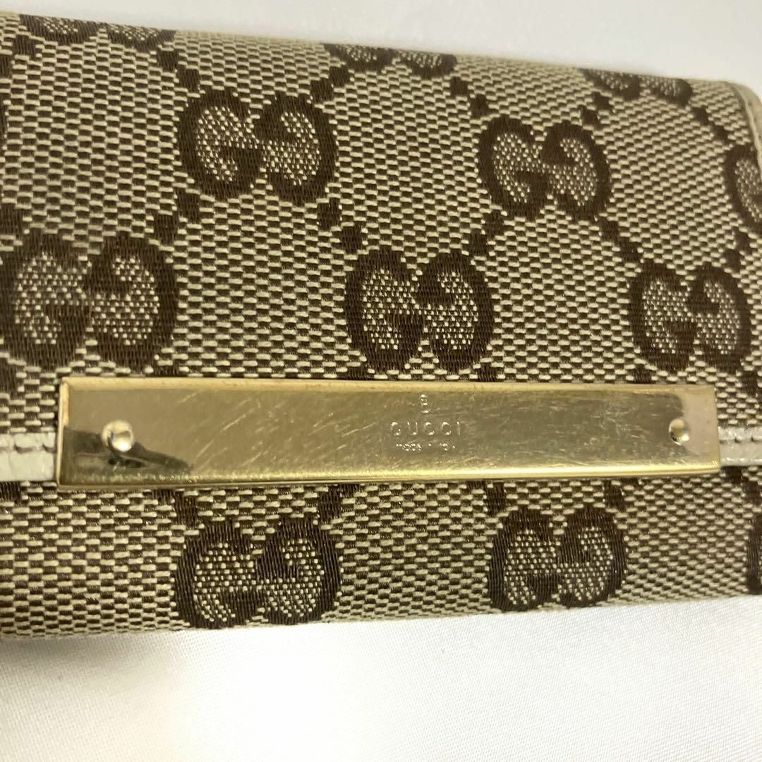Gucci GUCCI キーケース GGキャンバス×レザー 6連中5連あり ポケット