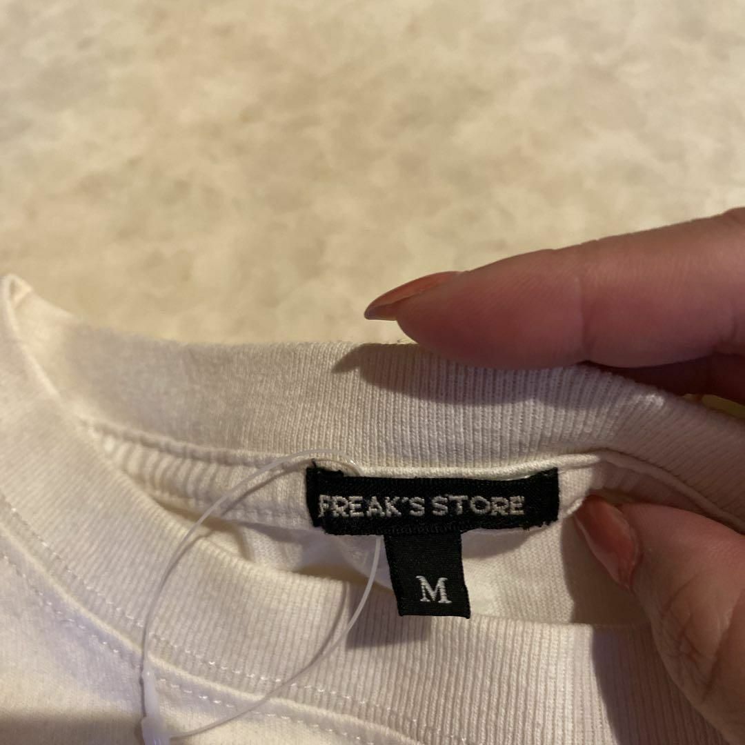 FREAK'S STORE(フリークスストア)のFREAK'S STORE フリークスストア Tシャツ ホワイト ユニセックス♡ レディースのトップス(カットソー(半袖/袖なし))の商品写真