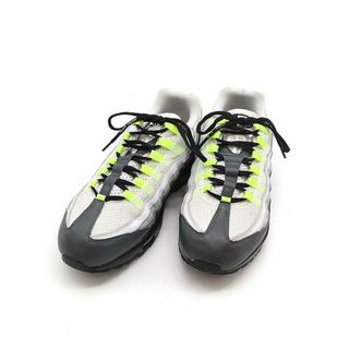 ナイキ(NIKE)のNIKEiD ナイキiD AIR MAX 95 BY YOU UNLOCKED スニーカー CW2188-991 グレー イエロー 28cm(スニーカー)