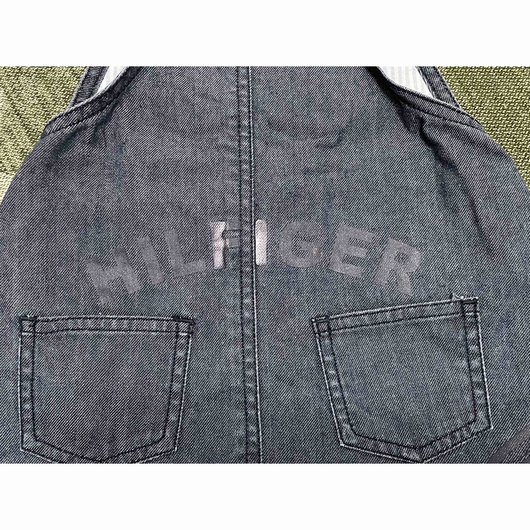 TOMMY HILFIGER(トミーヒルフィガー)の【TOMMY HILFIGER】デニムジャンスカ キッズ/ベビー/マタニティのキッズ服女の子用(90cm~)(ワンピース)の商品写真