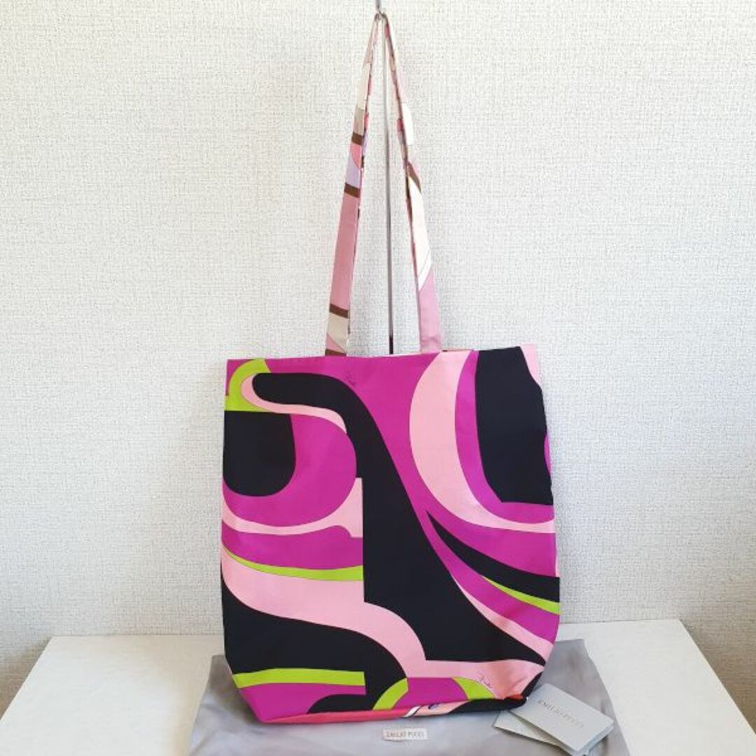 【新品・未使用】EMILIO PUCCI Galleryリバーシブルトートバッグ