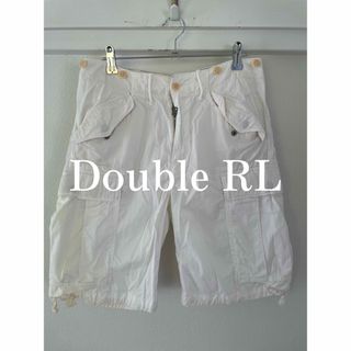 新品*RRL*カモ ツイル ドローストリング ショートパンツ*W32*-