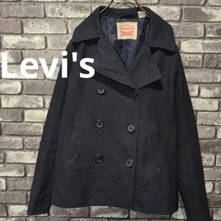 リーバイス(Levi's)の90s　US古着　ヴィンテージリーバイス　ジャケット　Pコート通学　黒　タグ(ピーコート)