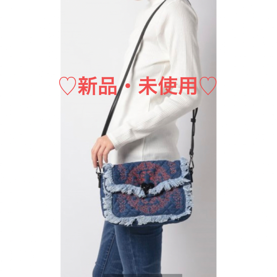 ❤️デシグアルデニムファブリックショルダーバック | フリマアプリ ラクマ