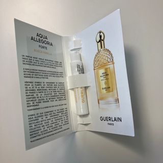 ゲラン(GUERLAIN)のGUERLAIN ボスカヴァニラ　アクアアレゴリア　フォルテ(香水(女性用))