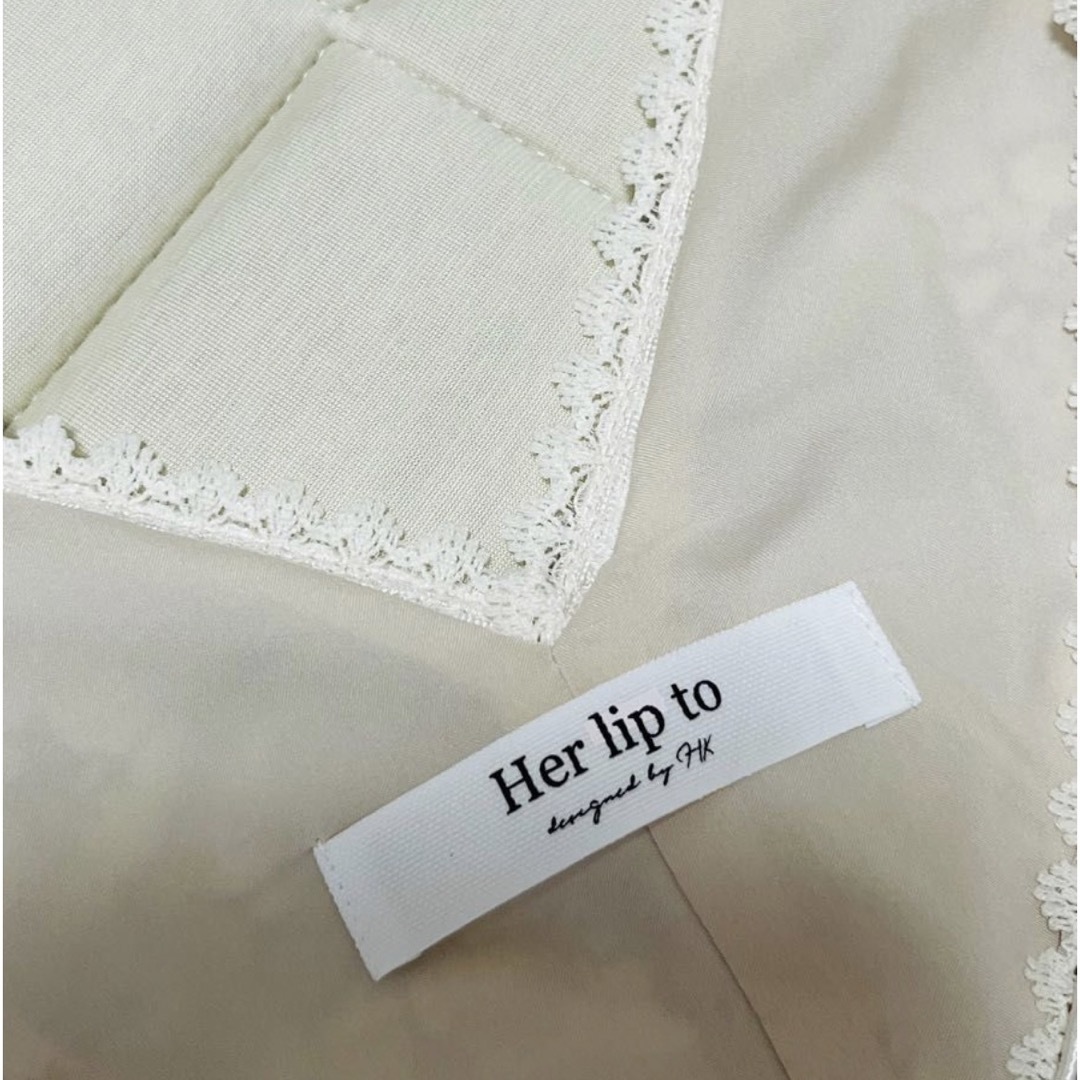 Her lip to(ハーリップトゥ)のR様専用 Herlipto Lace Trimmed Floral Dress レディースのワンピース(ロングワンピース/マキシワンピース)の商品写真