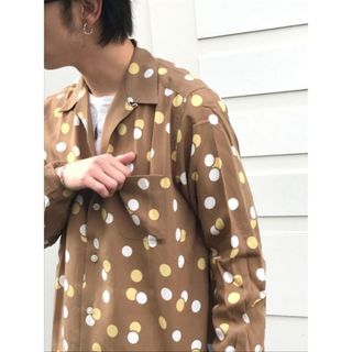 ワコマリア(WACKO MARIA)の美品  WACKO MARIA ワコマリア  ドット柄シャツ(シャツ)