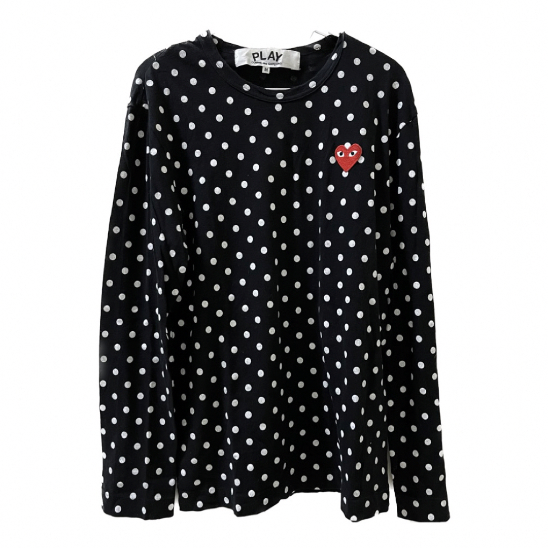 COMME des GARCONS(コムデギャルソン)のPLAY Comme des Garçonsドット ロンT レディースのトップス(Tシャツ(長袖/七分))の商品写真