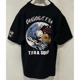 バンソン(VANSON)の＊VANSON×T.F.O.A SURF デスラビット 刺繍 半袖Tシャツ XL(Tシャツ/カットソー(半袖/袖なし))