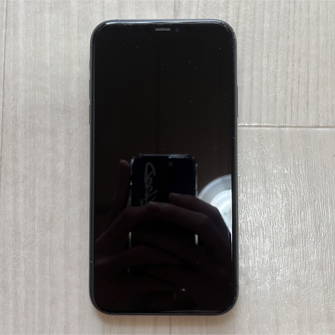 Apple(アップル)のiPhone 11 Black ブラック アイフォンイレブン SIMなし スマホ/家電/カメラのスマートフォン/携帯電話(スマートフォン本体)の商品写真