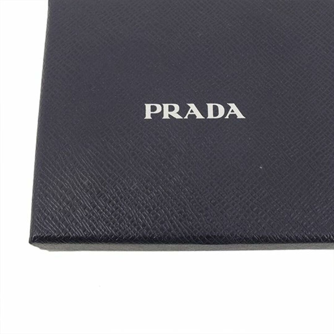 PRADA - プラダ 二つ折り財布 ウォレット サイフ ブラック 黒