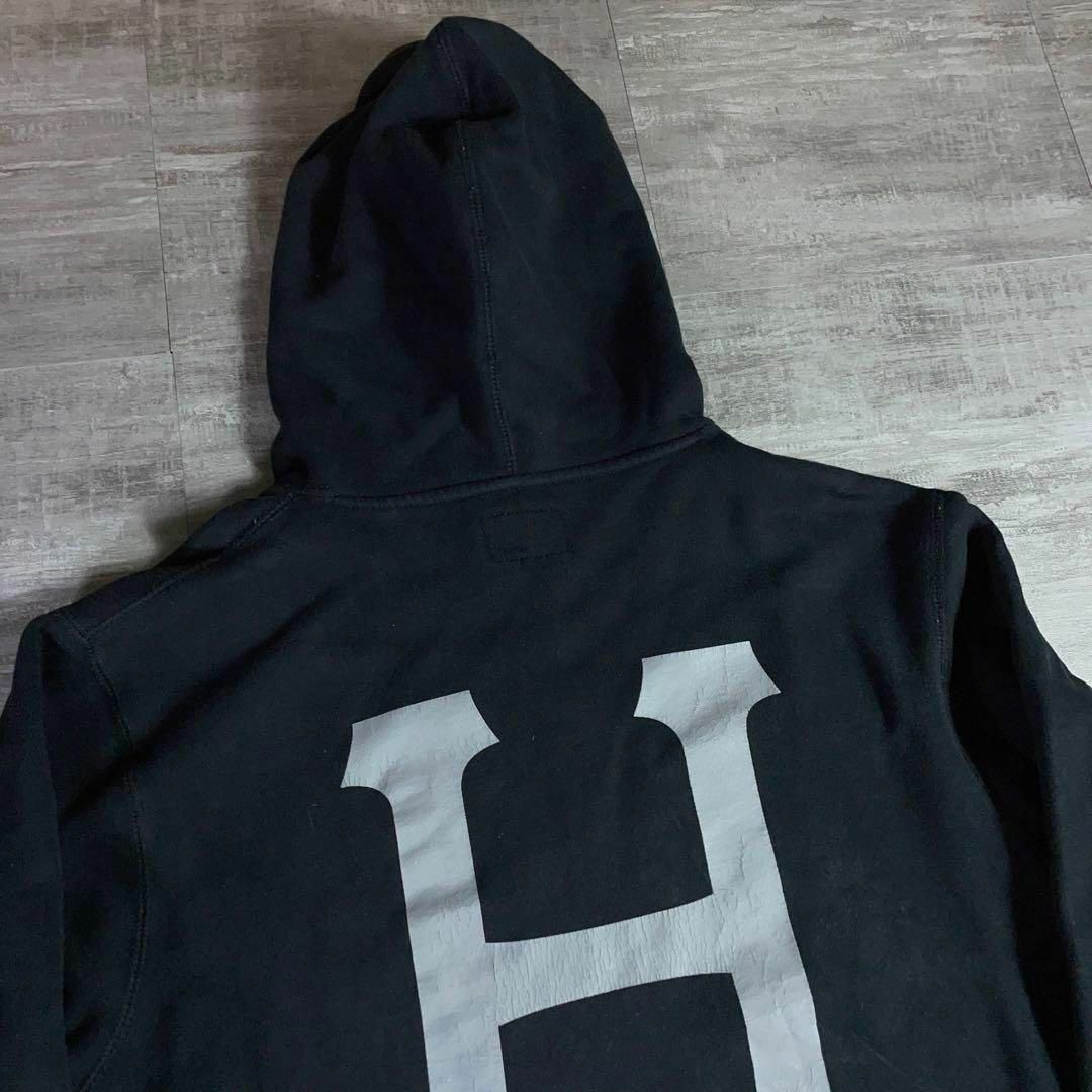 HUF パーカー 両面ロゴ-