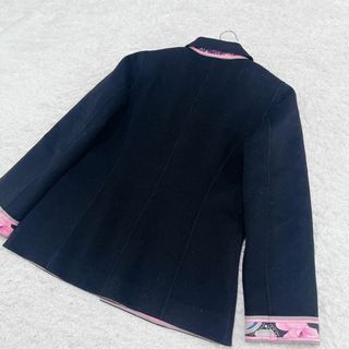 LEONARD - 美品◇レオナール カシミヤ混 ウールジャケットの通販 by