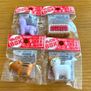 イワコー(iwako)のけしごむBOX 動物 食べ物 消しゴム 文具 かわいい 新品(消しゴム/修正テープ)