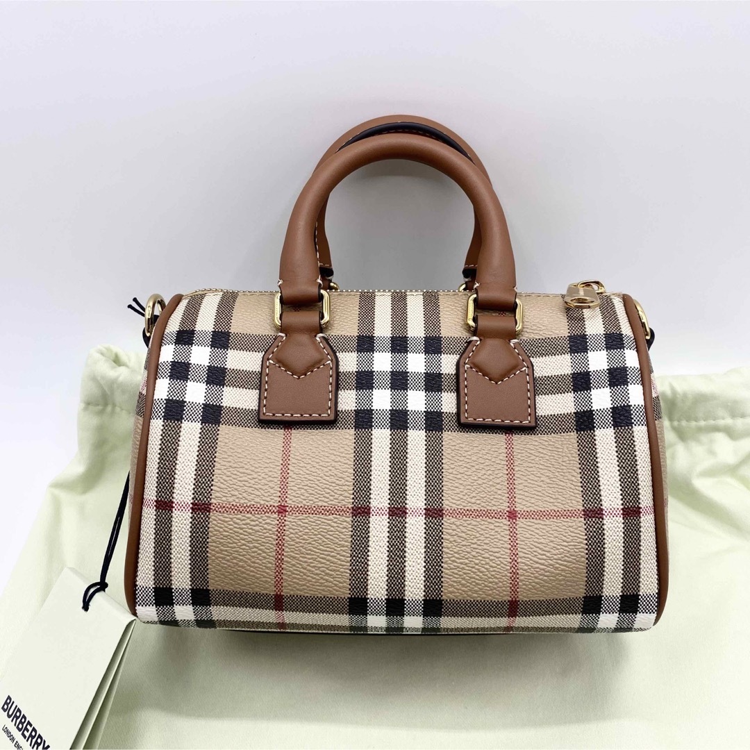 BURBERRY - 新品未使用!送料込み☆Burberry☆チェック ミニ
