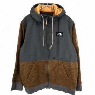 ザノースフェイス(THE NORTH FACE)のTHE NORTH FACE ノースフェイス マウンテンパーカー アウトドア キャンプ アウター 防寒 裏ボア ブラウン (メンズ XL) 中古 古着 O1713(マウンテンパーカー)