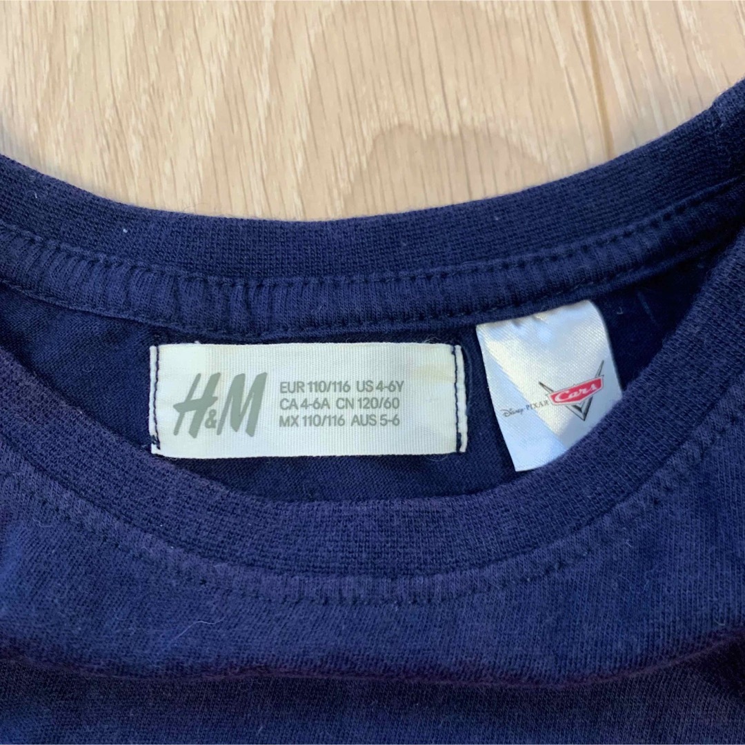 H&M(エイチアンドエム)のカーズ Tシャツ キッズ/ベビー/マタニティのキッズ服男の子用(90cm~)(Tシャツ/カットソー)の商品写真