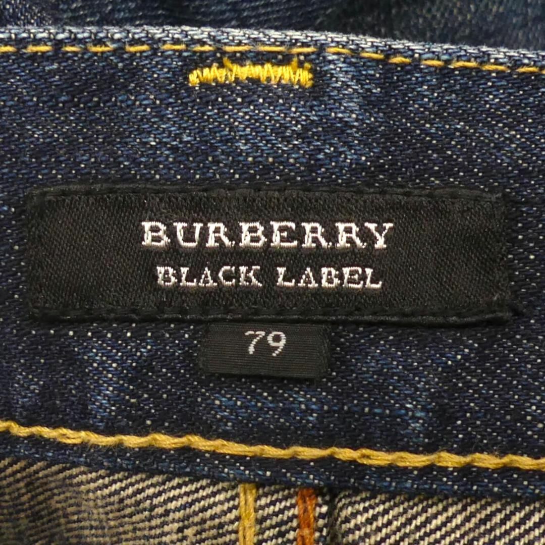 BURBERRY BLACK LABEL(バーバリーブラックレーベル)の廃盤 バーバリーブラックレーベル ジーンズ デニム ノバチェック JJ557 メンズのパンツ(デニム/ジーンズ)の商品写真