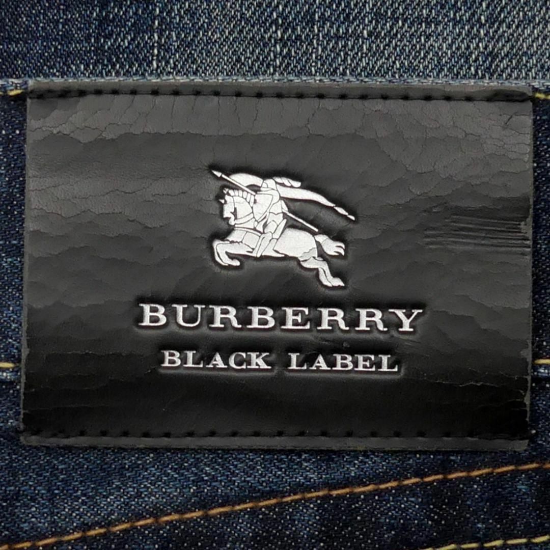 BURBERRY BLACK LABEL(バーバリーブラックレーベル)の廃盤 バーバリーブラックレーベル ジーンズ デニム ノバチェック JJ557 メンズのパンツ(デニム/ジーンズ)の商品写真