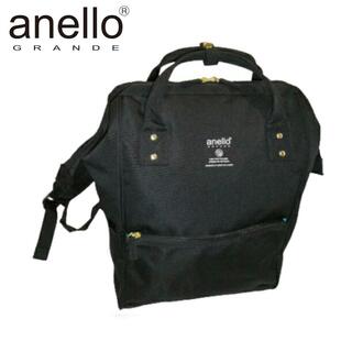 アネロ(anello)のanello アネロ リュックサック  GU-B3013  ブラック(リュック/バックパック)