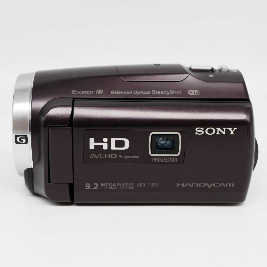 SONY デジタルHDビデオカメラ HDR-PJ675 TC ボルドーブラウン