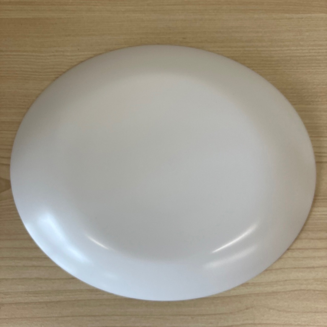 【K4634】未使用品 ヤマザキ春のパン祭り 白いお皿 2枚セット オーバル