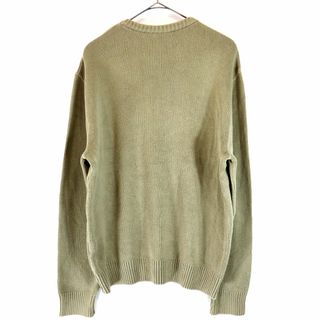Quiksilver クイックシルバー 英文字 ブランドロゴ セーター カーキ