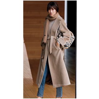 ご成約済◆MaxMara◆クチートアマーノ　ヴァージンウール　コート