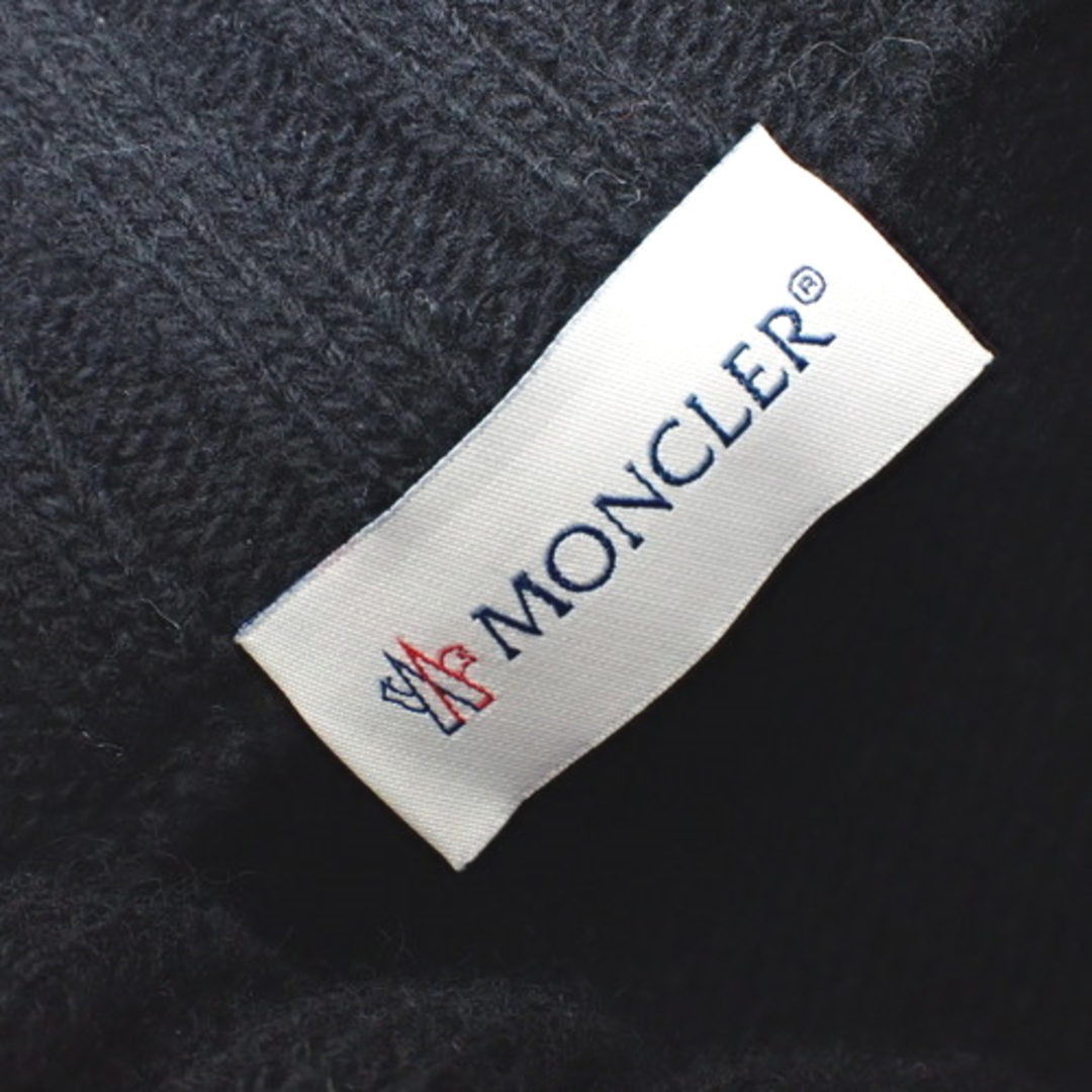 MONCLER(モンクレール)のモンクレールアウター ニット ダウンジャケット ナイロン ウール ブラック黒 40802068955 レディースのジャケット/アウター(ダウンジャケット)の商品写真