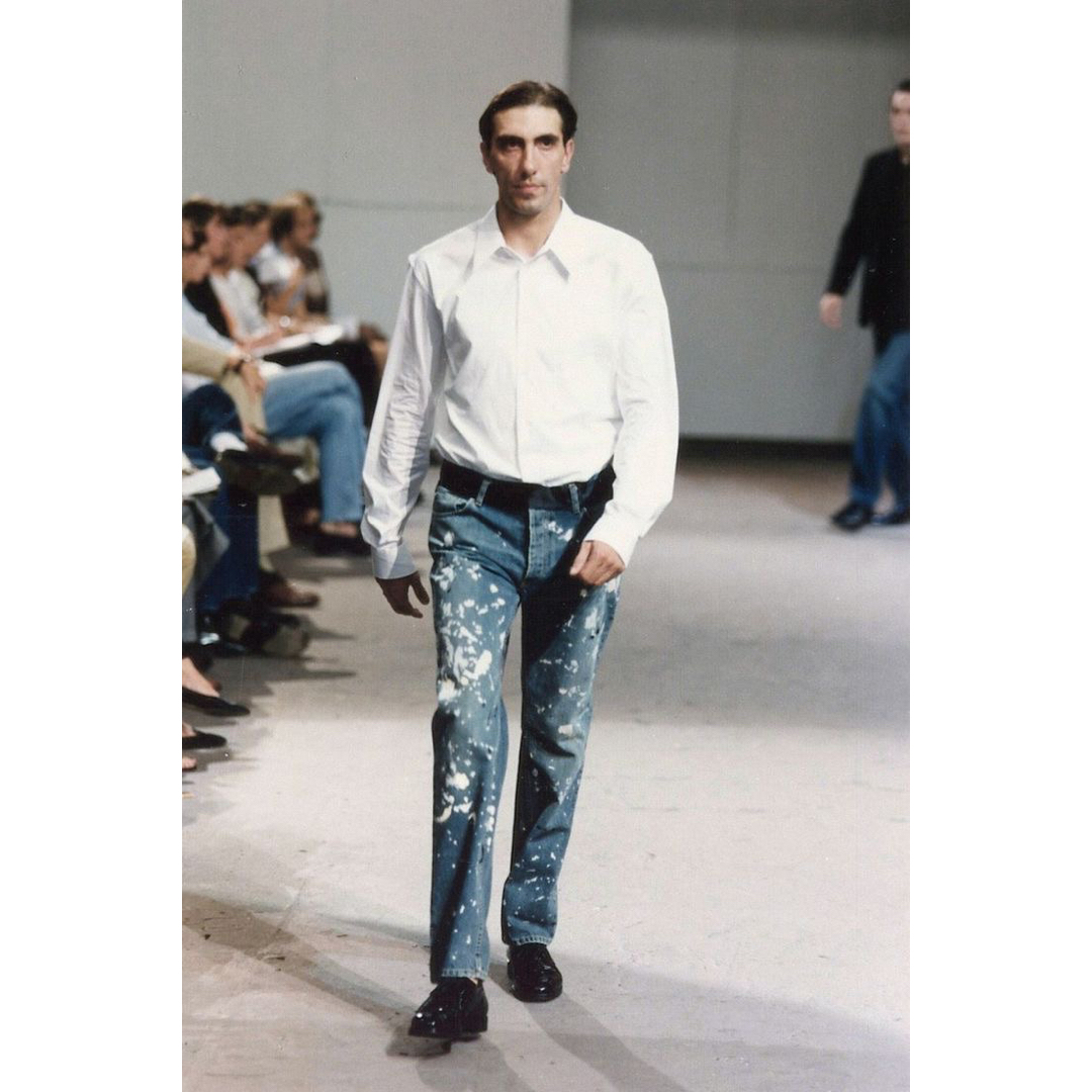 90s Levi's 501 custom paint archive★