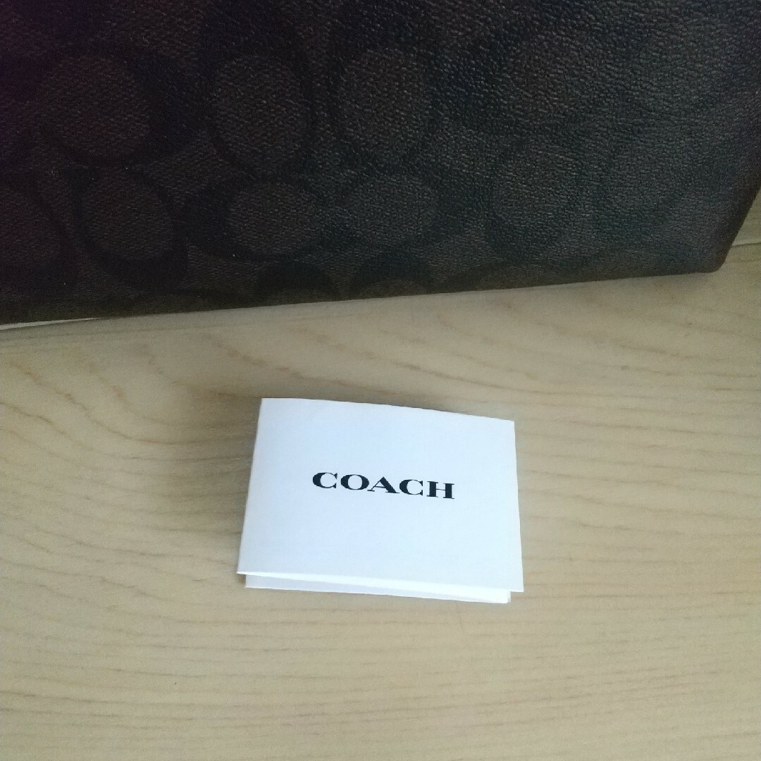 美品一度のみ使用COACHコーチラグジュアリーシグネチャーギャラリートートバッグ