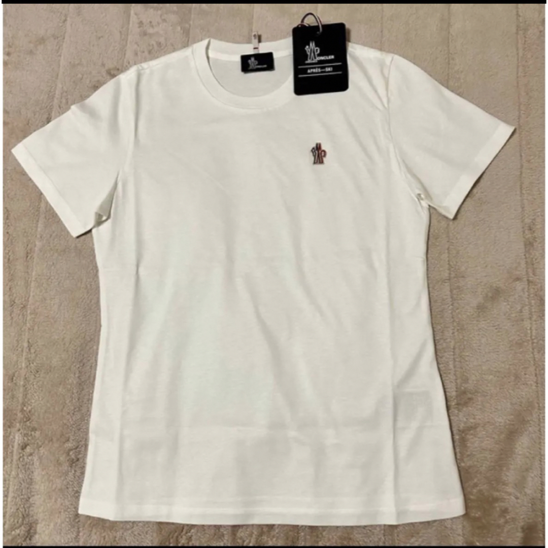 MONCLER - 新品タグ付き MONCLER GRENOBLE シンプルロゴTシャツ Sの