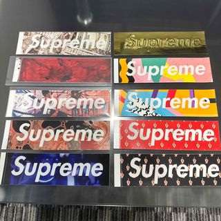 Supreme - シュプリーム ボックスロゴ ステッカーセットの通販｜ラクマ