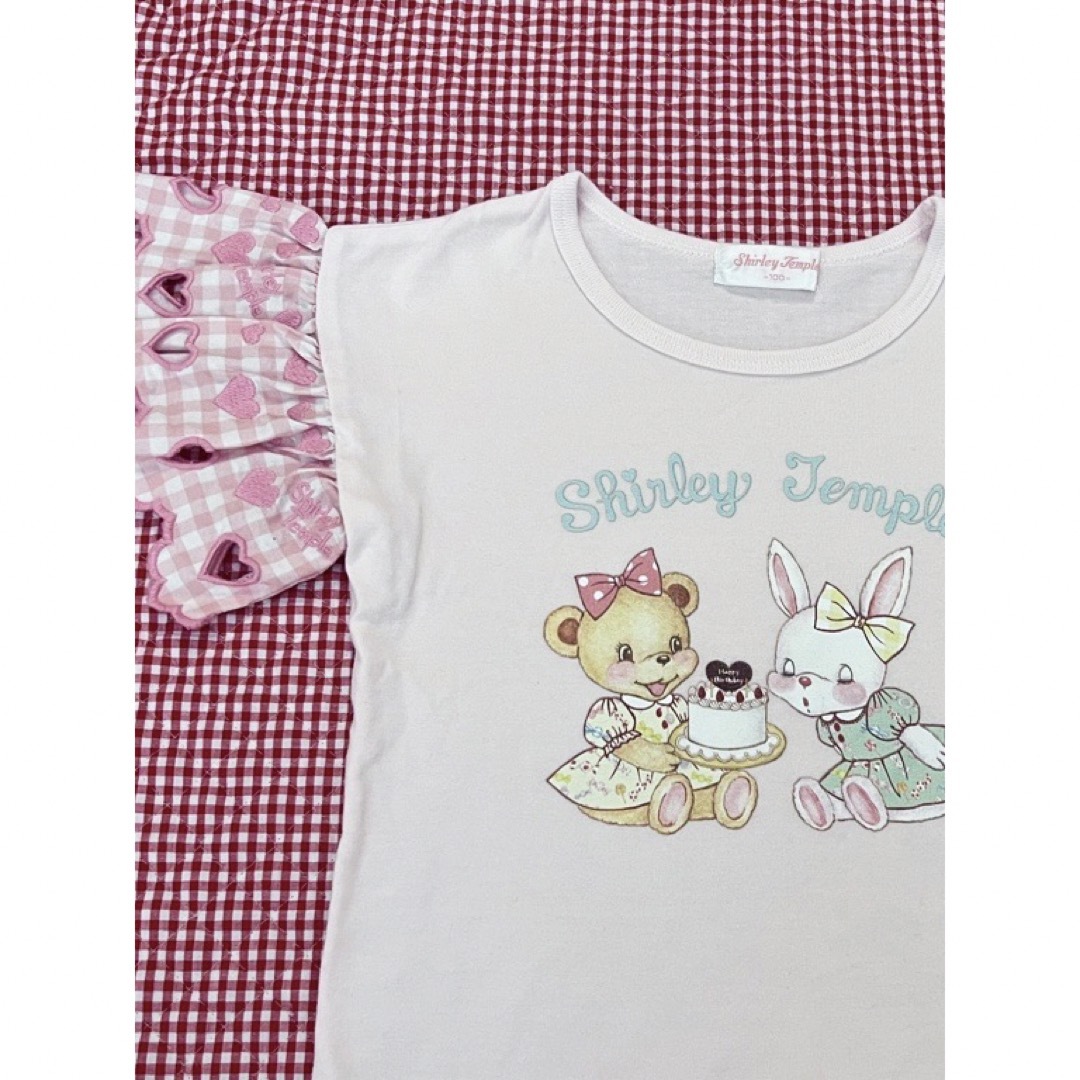 Shirley Temple(シャーリーテンプル)のシャーリーテンプル　Tシャツ　トップス キッズ/ベビー/マタニティのキッズ服女の子用(90cm~)(Tシャツ/カットソー)の商品写真