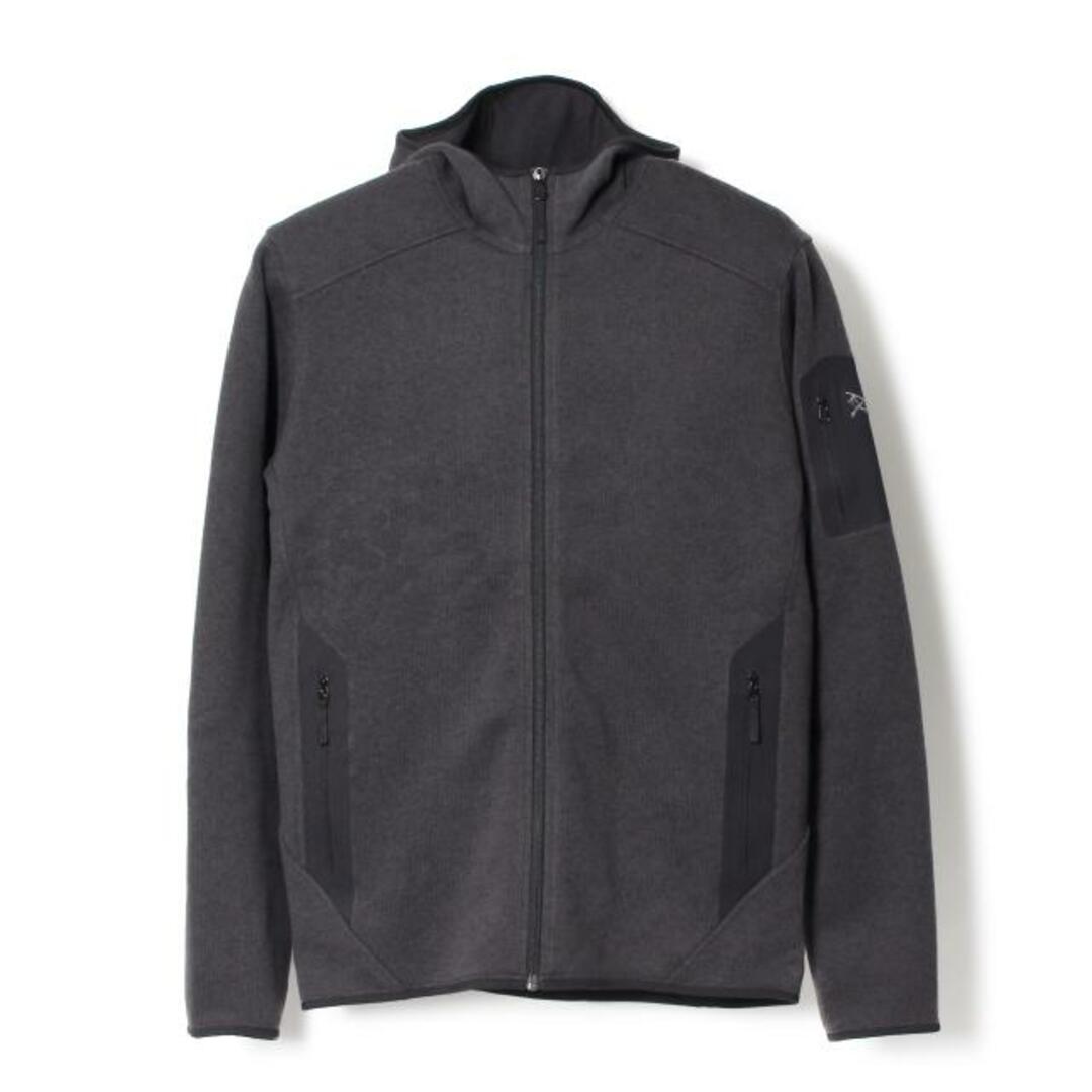 【新品未使用】 ARCTERYX アークテリクス フーディー ジップパーカー ファスナー MENS COVERT HOODY X000005555 【Mサイズ/BLACK HEATHER II】