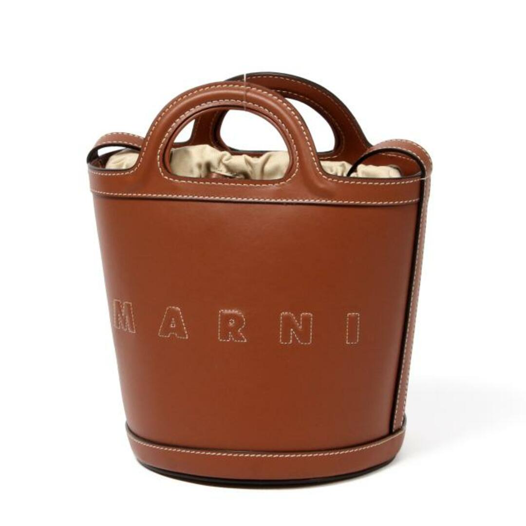 【新品未使用】 MARNI マルニ ショルダーバッグ TROPICALIA SMALL BUCKET BAGトロピカリアスモールバケットバッグ レザー SCMP0056U0LV589 【MAROON】牛革100％金属部分