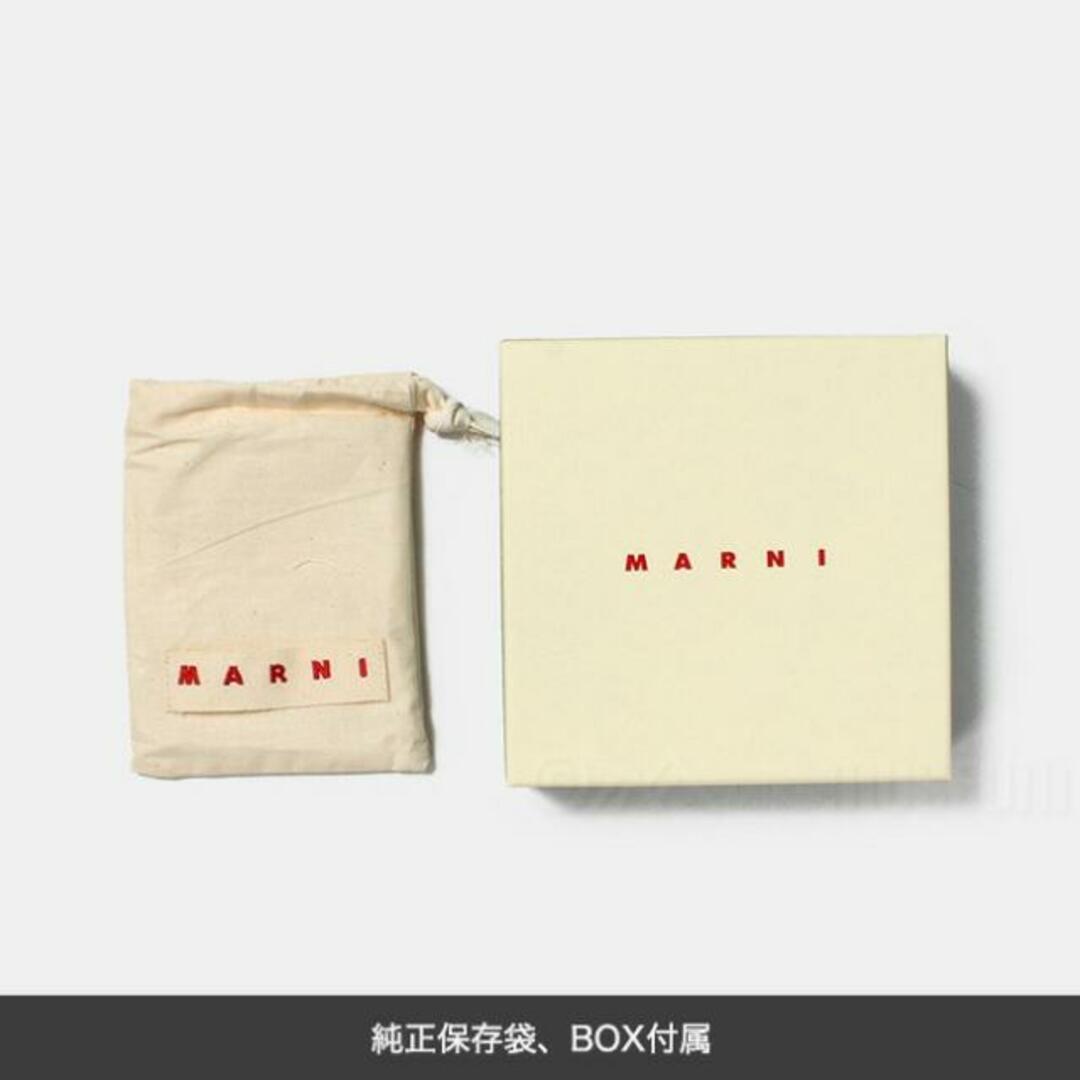 Marni(マルニ)の【新品未使用】 MARNI マルニ 財布 二つ折り財布 ウォレット スムースカーフスキン バイフォールド PFMOQ14U13LV589 【MOSSTONE/PELICAN/GOLD BROWN】 レディースのファッション小物(財布)の商品写真