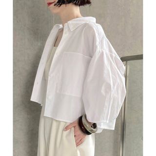 超美品 MUVEIL ミュベール シルク 絹 100% 半袖 シャツ ブラウス