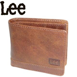 リー(Lee)のLee 中ベラ付き札入れ  320-1894 チャ(折り財布)