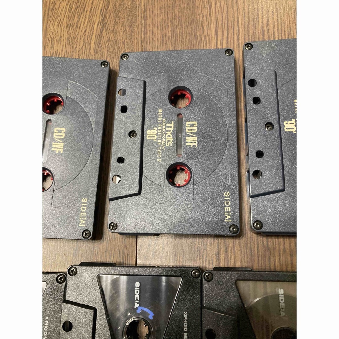 使用済みカセットテープ　全てザッツメタルポジションカセットテープ合計15本セット 8