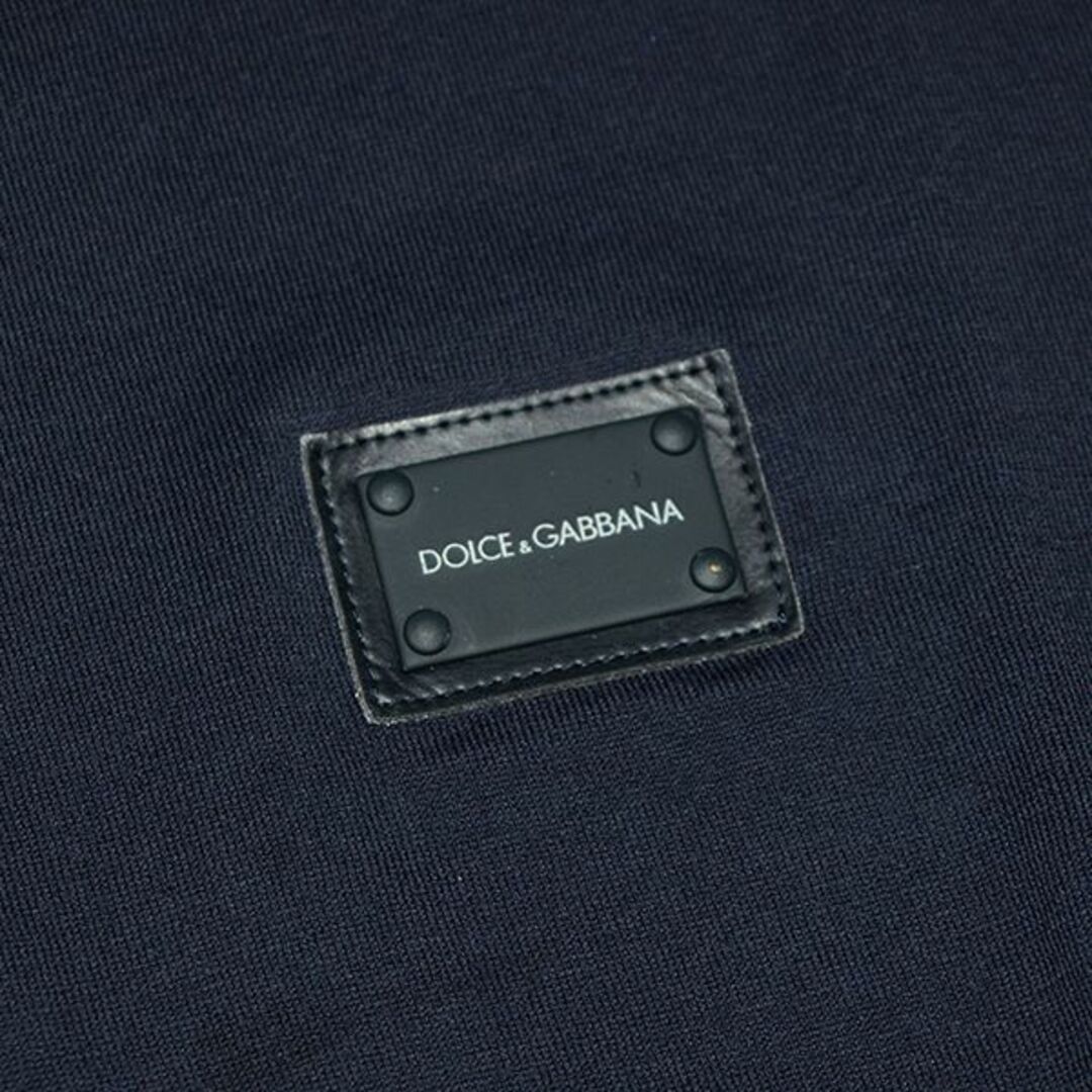 DOLCE&GABBANA(ドルチェアンドガッバーナ)のドルチェ＆ガッバーナ・ロングスリーブTシャツ　7/8サイズ・ネイビー　美品 キッズ/ベビー/マタニティのキッズ服男の子用(90cm~)(Tシャツ/カットソー)の商品写真